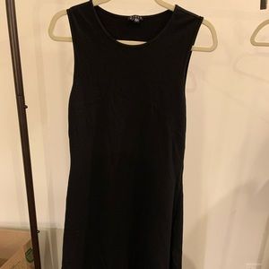 Theory maxi sleeveless dress black -M